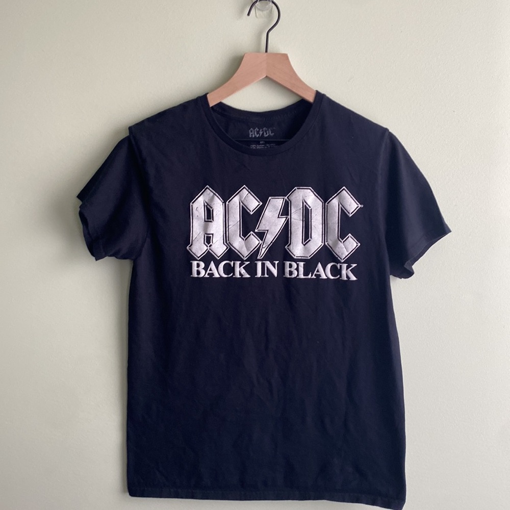 Graphic band tee AC/DC Back in Black